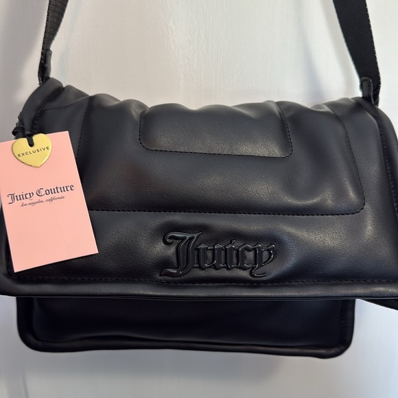 Juicy Couture Black Messenger Bag - Picture 6 of 6